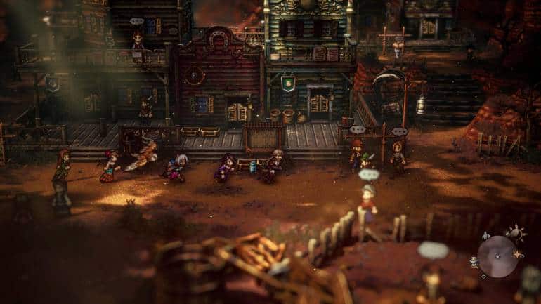 From Octopath Traveler 2 footage