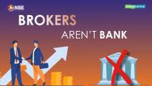 NSE & Moneycontrol | Investor Awareness Message on Brokers are not Bankers