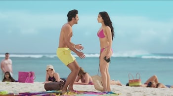 Ranbir Kapoor and Shraddha Kapoor in 'Tu Jhoothi Main Makkaar'. (Image source: screen shot/YouTube/T-Series)