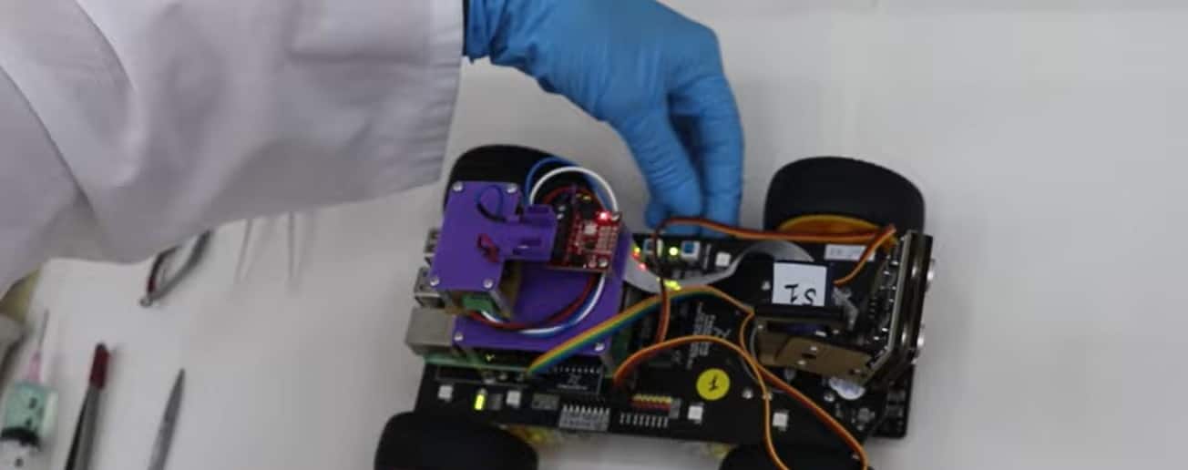 Locust antenna powers biohybrid device
