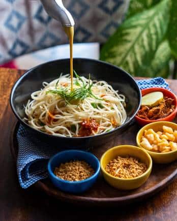 Surat Street Khausa at Bombay Brasserie, Colaba. 