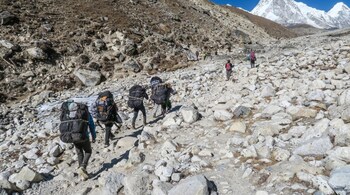 Trekking in the Himalayas