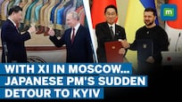 Japanese PM Fumio Kishida Meets Ukrainian President Volodymyr Zelenskiy In Kyiv After India Visit