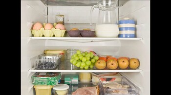 The image of the refrigerator that was fed to visual ChatGPT. (Image: @sudu_cb/Twitter)