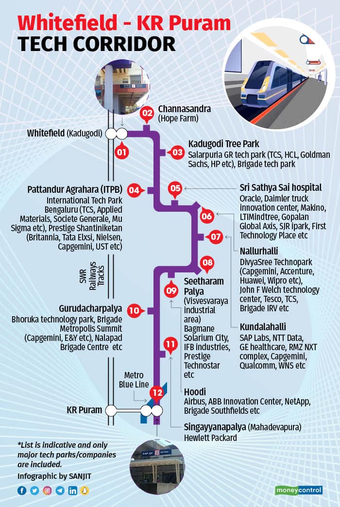 Techies rejoice: Metro coming to Whitefield