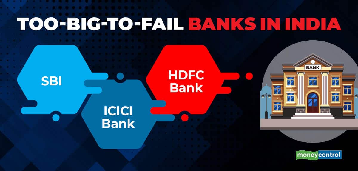Which banks in India are too big to fail?