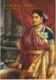 The cover of the first book of a six-volume series called 'Raja Ravi Varma: An Everlasting Imprint'.