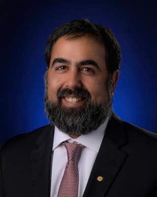 Amit Kshatriya at the NASA Headquarters building in Washington.  Photo Credit: NASA