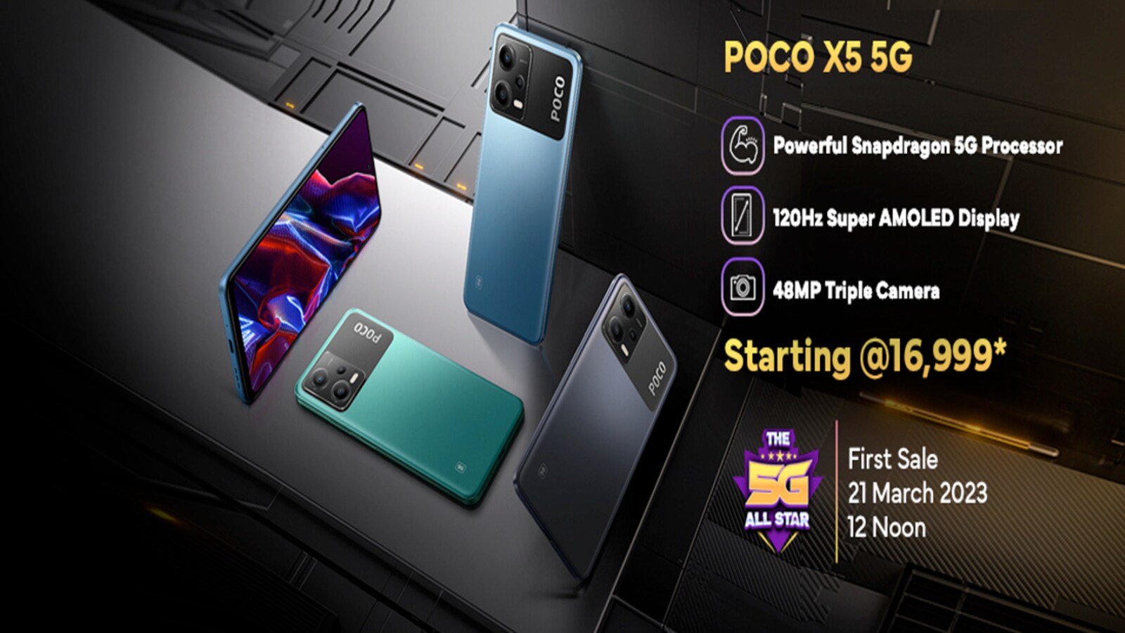 POCO X5 5G launched in India at Rs 18,999: Check offers, specifications,  more - BusinessToday