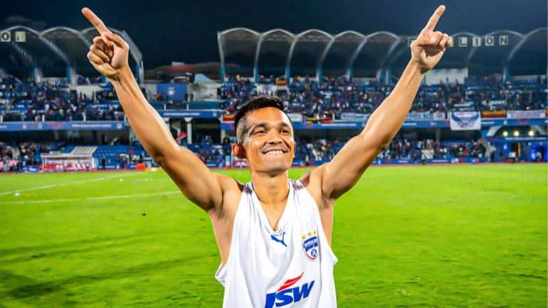 Sunil Chhetri will lead the Bengaluru FC team against ATK Mohun Bagan FC in the final of ISL at the Fatorda Stadium in Goa