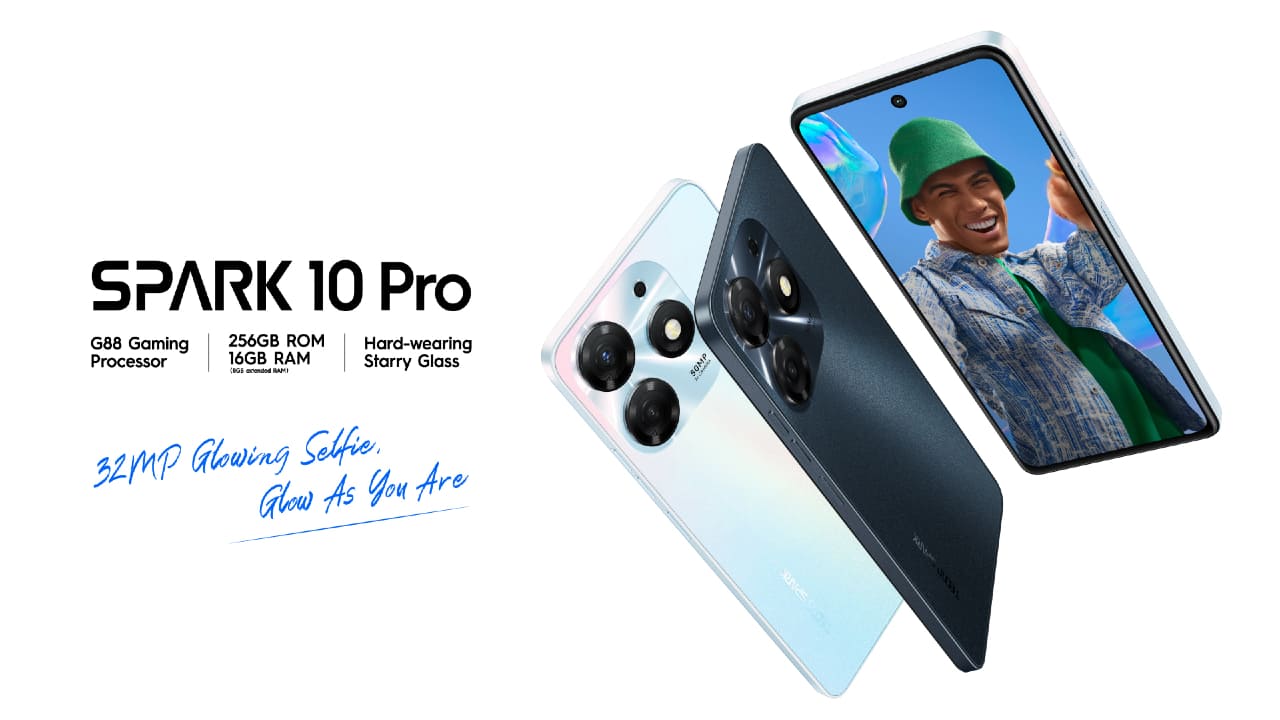 Tecno Spark 10 Pro launched in India with MediaTek Helio G88 SoC, 90Hz Display, Android 13