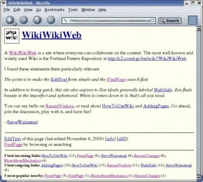 Today in tech history: The first Wiki