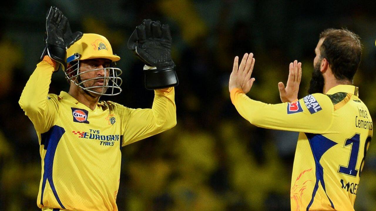 Ali capped his own brilliant four-over spell when he knocked back Marcus Stoinis’ leg stump. (Image: AFP) Ali capped his own brilliant four-over spell when he knocked back Marcus Stoinis’ leg stump. (Image: AFP)