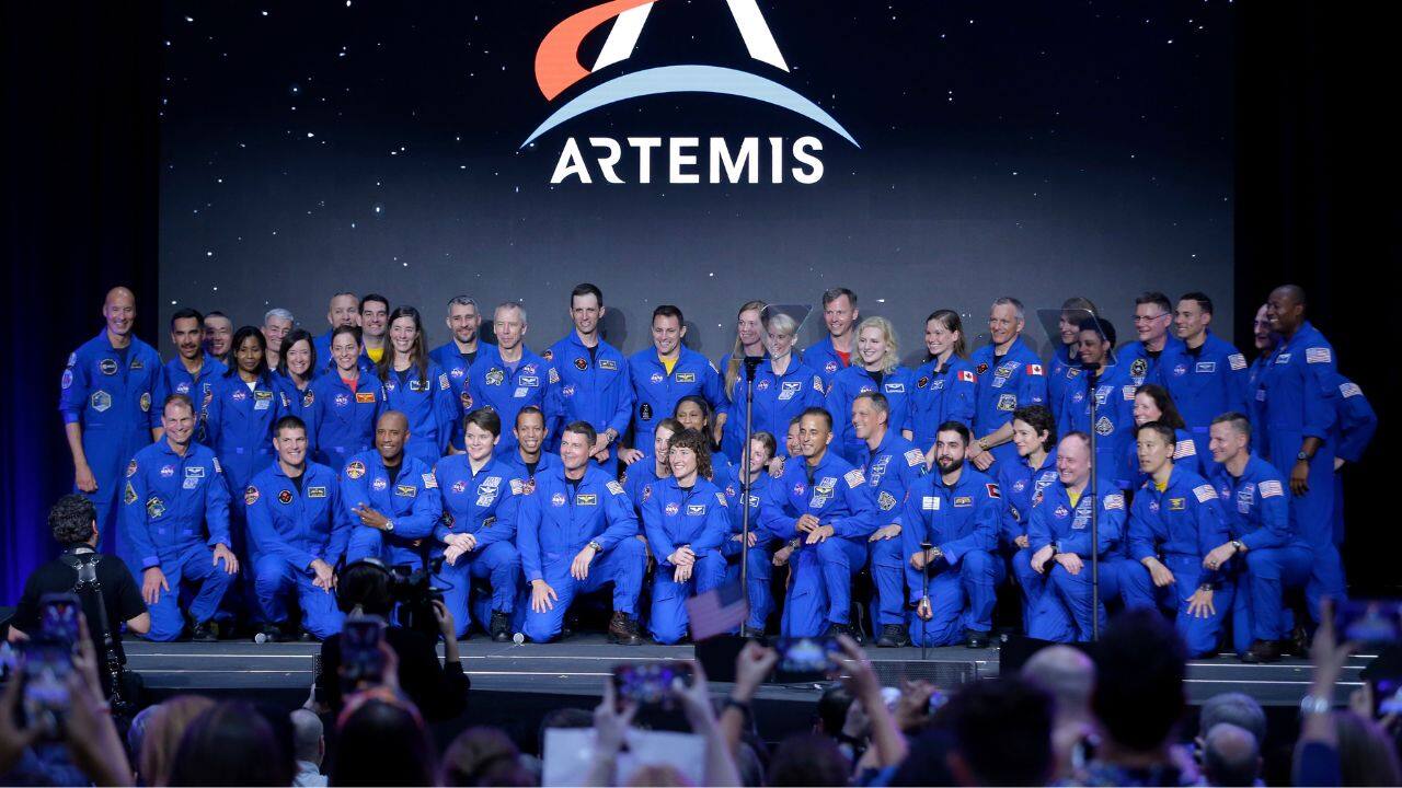 During the trip around Earth's orbiting satellite and back, Orion logged well over a million miles (1.6 million kilometers) and went farther from Earth than any previous habitable spacecraft. Only 12 people -- all of them white men -- have set foot on the Moon. (Image: AP)