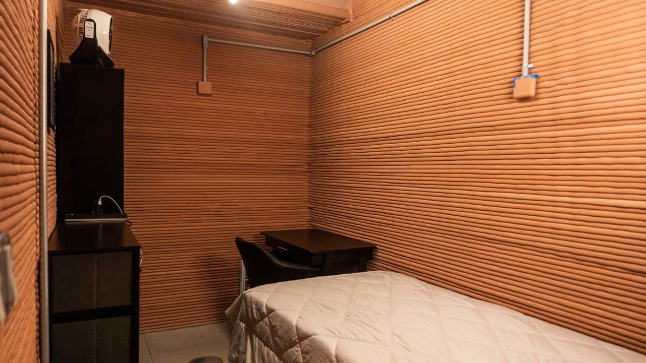 A Crew quarter is seen inside the Mars Dune Alpha. (Image: Reuters)