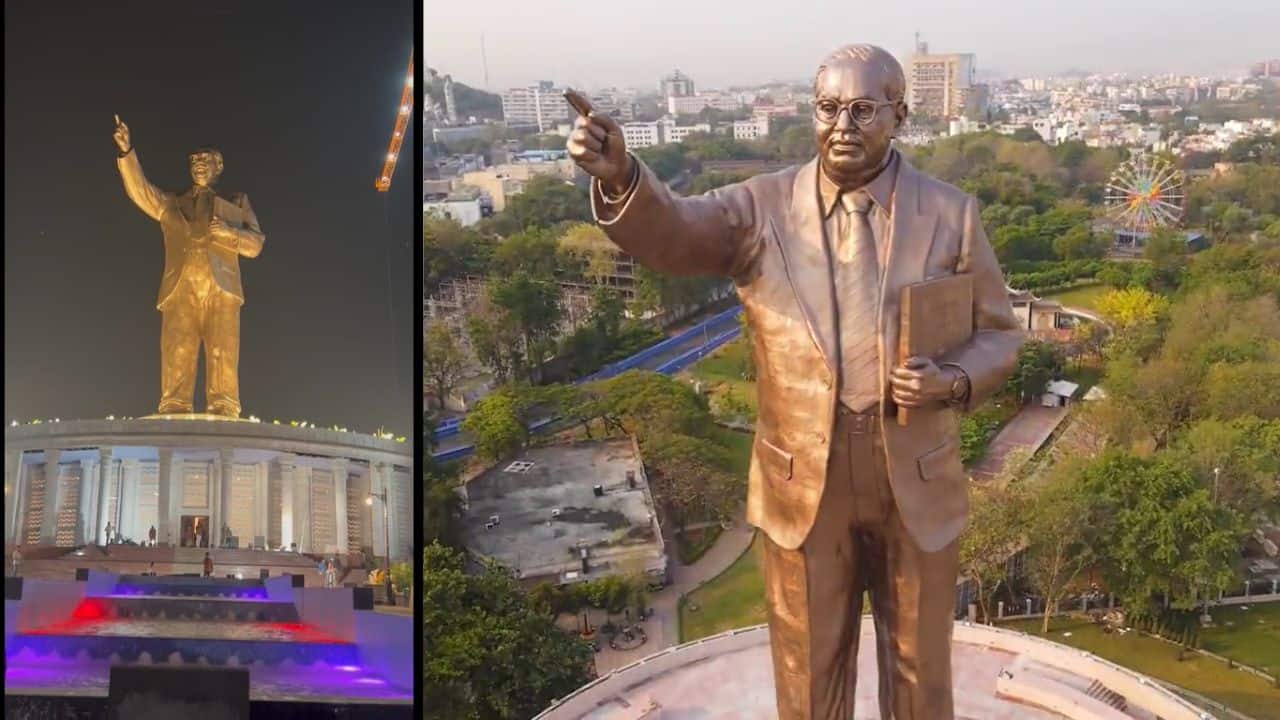 Food was also arranged for people who come to the assembly complex within 50 km before reaching Hyderabad. One lakh sweet packets, 1.50 lakh butter milk packets and equal number of water packets were made available for the public. (Image: Twitter) (With inputs from agencies)