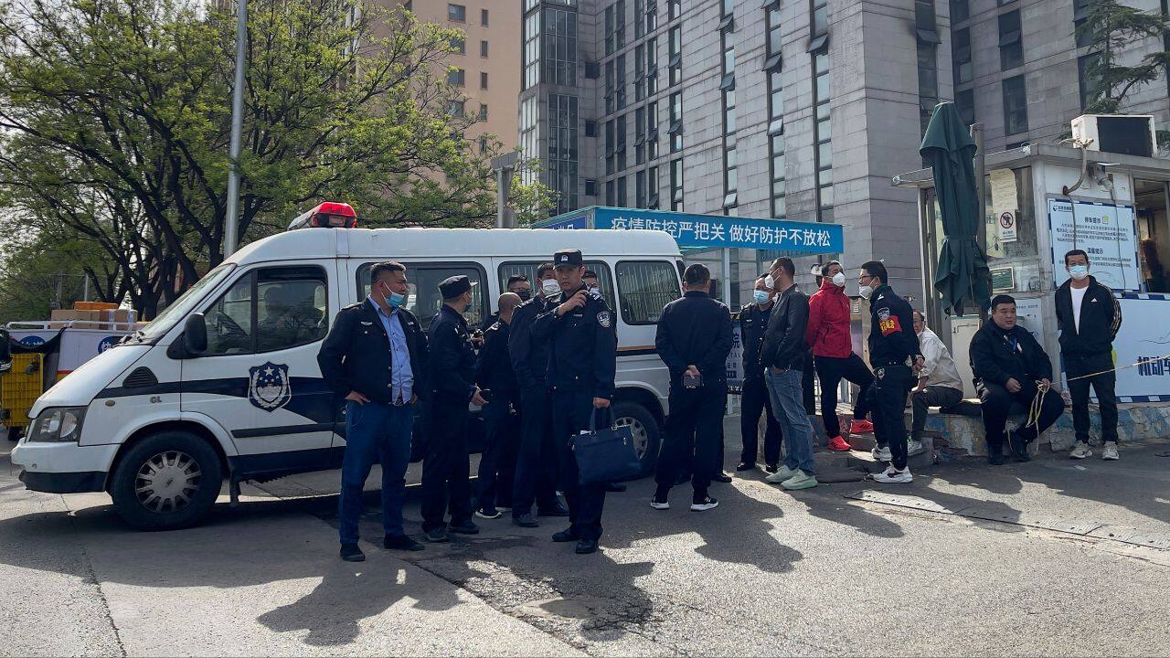 The cause of the fire is under investigation but officials say they believe it originated from welding sparks from work being carried out in the hospital’s inpatient wing. (Source: AP)