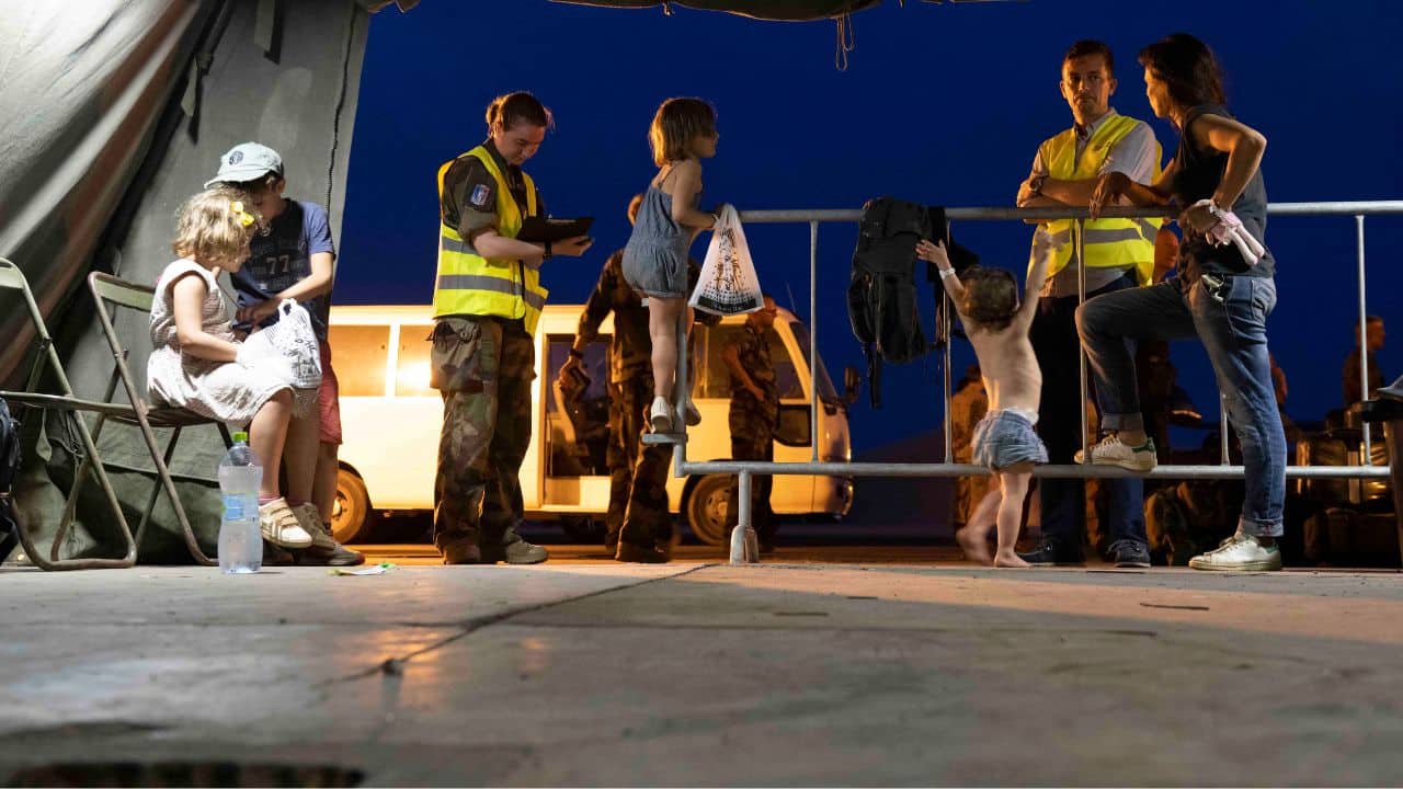 French diplomatic sources said five Indian nationals were among those evacuated by France from Sudan. They said the evacuation operations were launched on Saturday and they were carried out by the French Air Force using A400M aircraft from the French military base in Djibouti. (Image: AP)