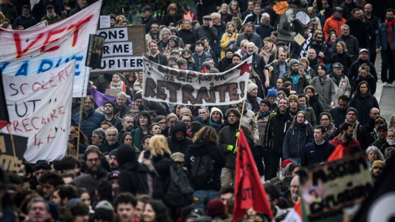 The protest movement turned violent after Prime Minister Elisabeth Borne invoked on March 16 a controversial executive power to force the bill through parliament without a vote. French unions have called for another day of protests on April 13. All sides in the standoff are awaiting an April 14 verdict on the validity of the reform by France's Constitutional Council, which has the power to strike out some or even all of the legislation. (Source: AFP)