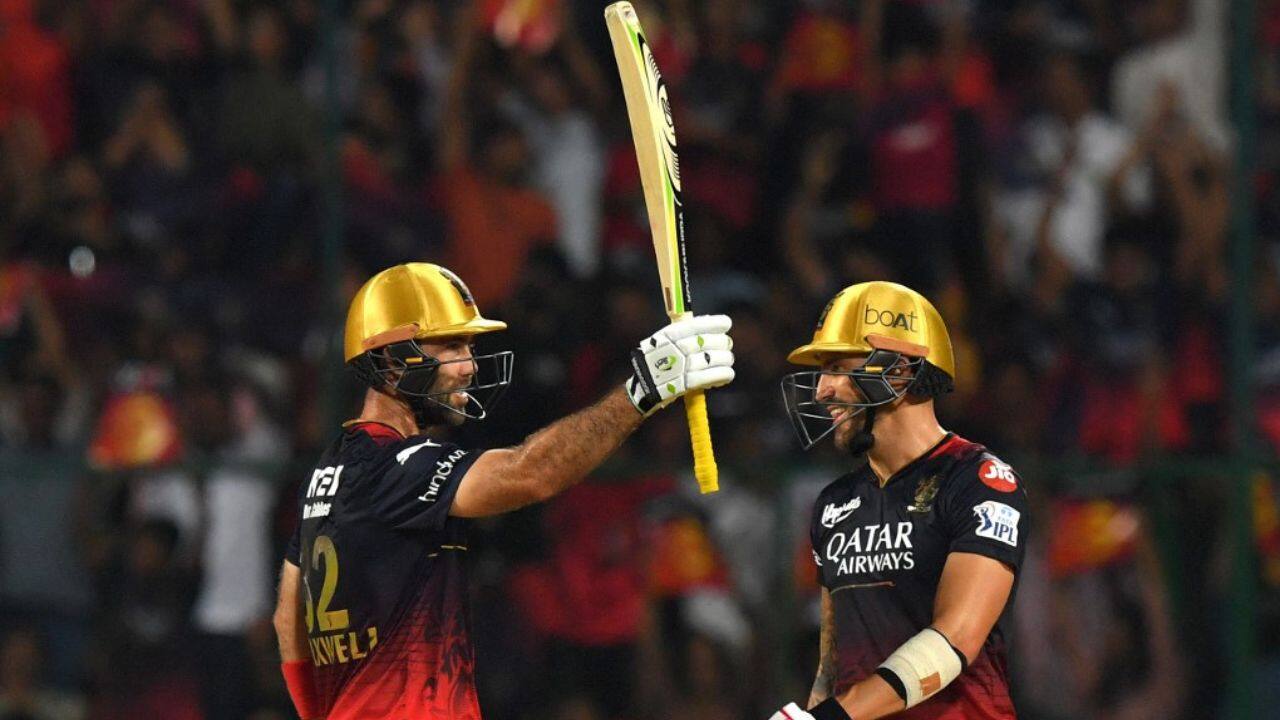 The efforts of Pooran and Stoinis eclipsed the power-hitting from Kohli (61), Du Plessis (79 not out) and Maxwell (59) after Bangalore were put in to bat first. (Image: AFP)