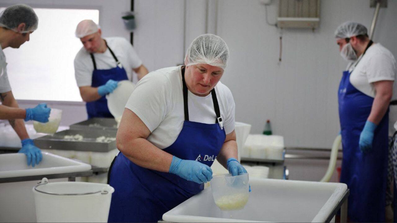 Prices of artisanal cheese remain a challenge to wider adoption, often coming in at around £10 ($12.50) for a single cheese. Exports are one outlet. Ironically, France is one of Neal's Yard Dairy's top foreign markets. (Image: AFP)