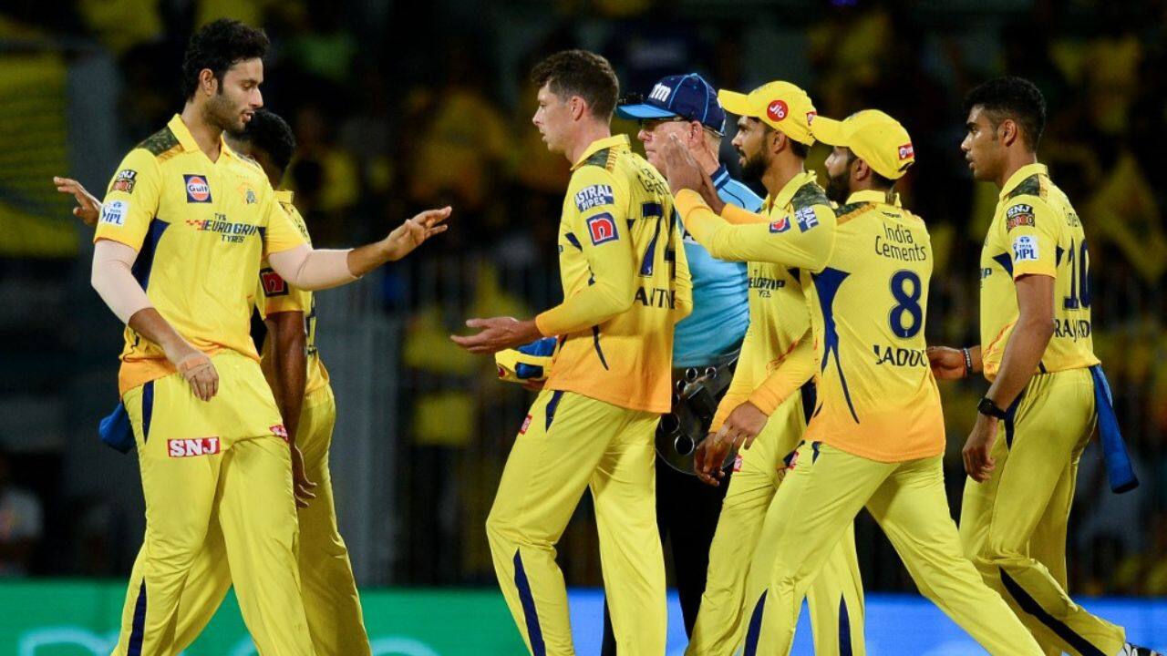 Together with Mitchell Santner, who took 1-21 in four overs, he and Ali put the brakes on Lucknow's chase. (Image: AFP) Together with Mitchell Santner, who took 1-21 in four overs, he and Ali put the brakes on Lucknow's chase. (Image: AFP)