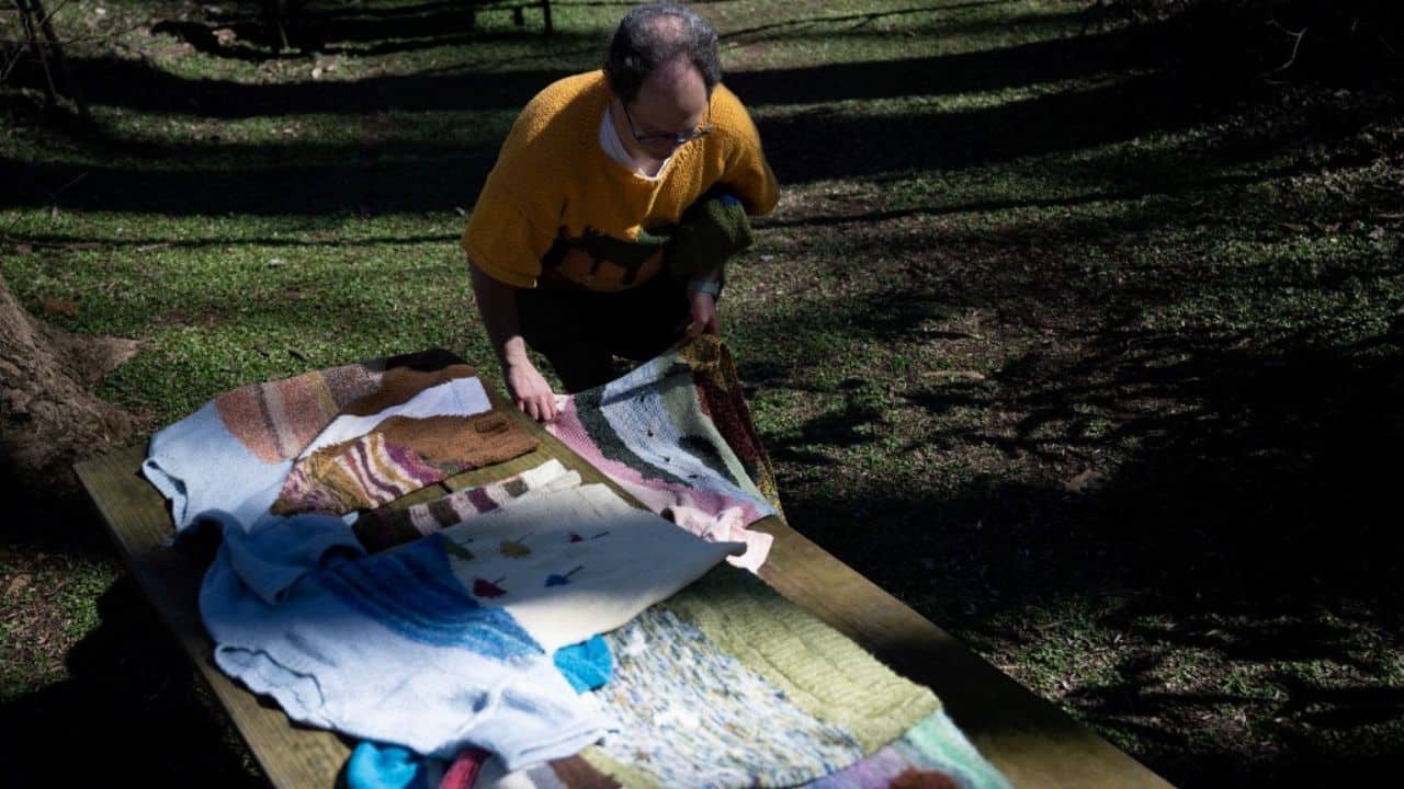 While Barsky is keen to travel once again, he says the pandemic was not all bad for him personally: his TikTok account, which he opened in September 2020, quickly attracted a bigger following than the Instagram account he'd been using for years. Once people were free to meet up in person again, his knitting circles "got much, much larger crowds because lots of other people picked up knitting in that period of time," he said. (Source: AFP) While Barsky is keen to travel once again, he says the pandemic was not all bad for him personally: his TikTok account, which he opened in September 2020, quickly attracted a bigger following than the Instagram account he'd been using for years. Once people were free to meet up in person again, his knitting circles "got much, much larger crowds because lots of other people picked up knitting in that period of time," he said. (Source: AFP)
