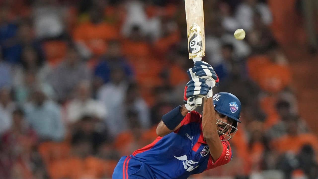 Patel scored 34 runs as Delhi struggled to 144-9, then he took 2-21 in four overs as Hyderabad slumped to 137-6 and failed to complete a routine chase. (Source: AP) Patel scored 34 runs as Delhi struggled to 144-9, then he took 2-21 in four overs as Hyderabad slumped to 137-6 and failed to complete a routine chase. (Source: AP)