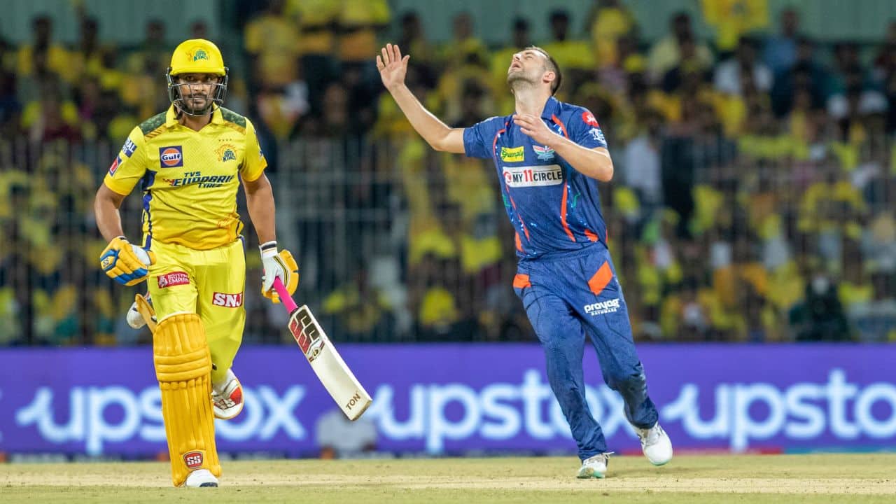 The batters didn’t spare fast bowler Mark Wood, who took two late wickets to finish with 3-49. (Image: AP) The batters didn’t spare fast bowler Mark Wood, who took two late wickets to finish with 3-49. (Image: AP)