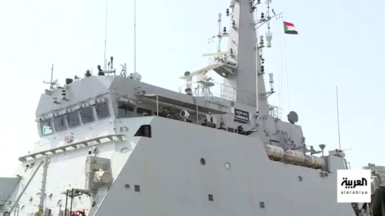 India on April 23 said it has positioned two transport aircraft of the IAF in the Saudi Arabian city of Jeddah and a naval ship at a key port in Sudan as part of its contingency plans to evacuate the stranded Indians. (Al Arabiya via Twitter @sidhant)