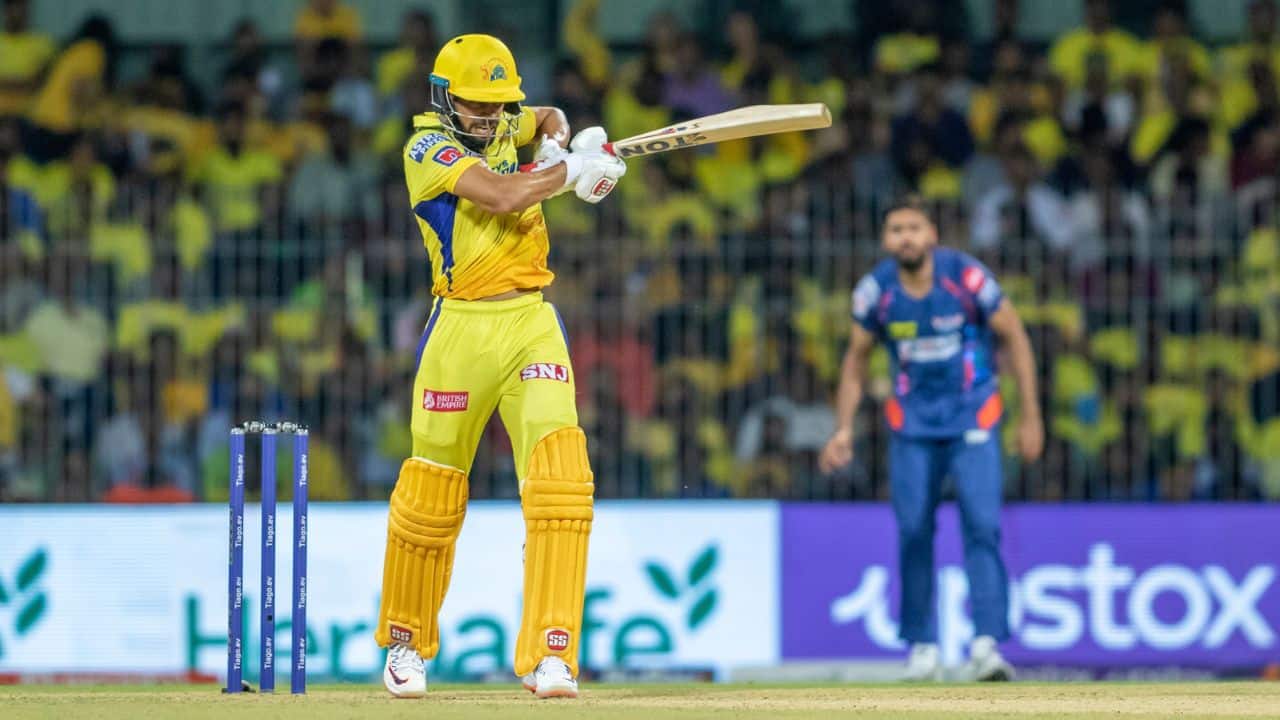 Earlier, Ruturaj Gaikwad followed a 92 against Gujarat with another whirlwind start of 57 off 31 balls. Gaikwad featured in the IPL's fifth fastest century opening stand when he and Conway combined for a rollicking 110 runs off 55 balls. (Image: AP) Earlier, Ruturaj Gaikwad followed a 92 against Gujarat with another whirlwind start of 57 off 31 balls. Gaikwad featured in the IPL's fifth fastest century opening stand when he and Conway combined for a rollicking 110 runs off 55 balls. (Image: AP)