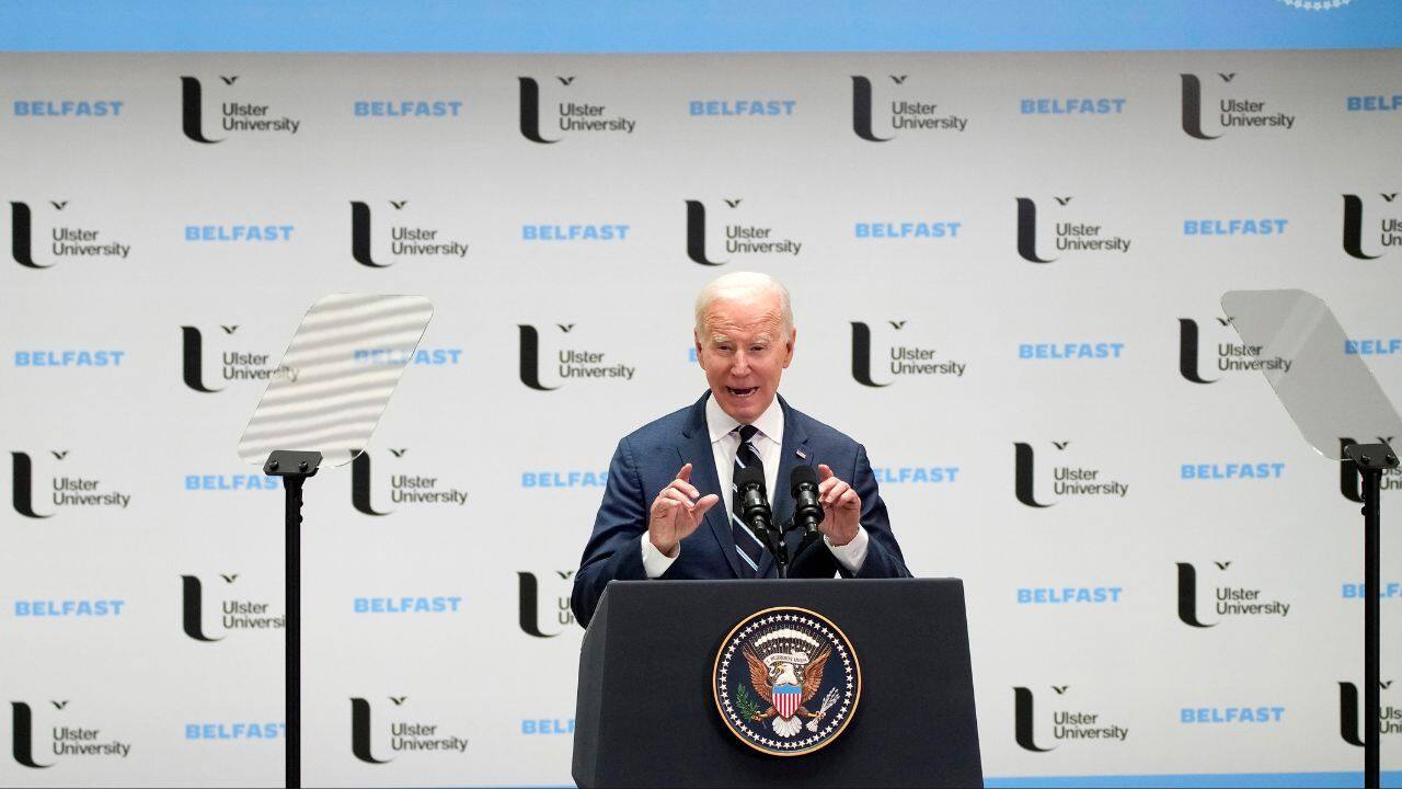 But senior figures in the pro-UK Democratic Unionist Party (DUP), which is under pressure to resume local power-sharing, were strikingly undiplomatic about the president. (Image: AP)