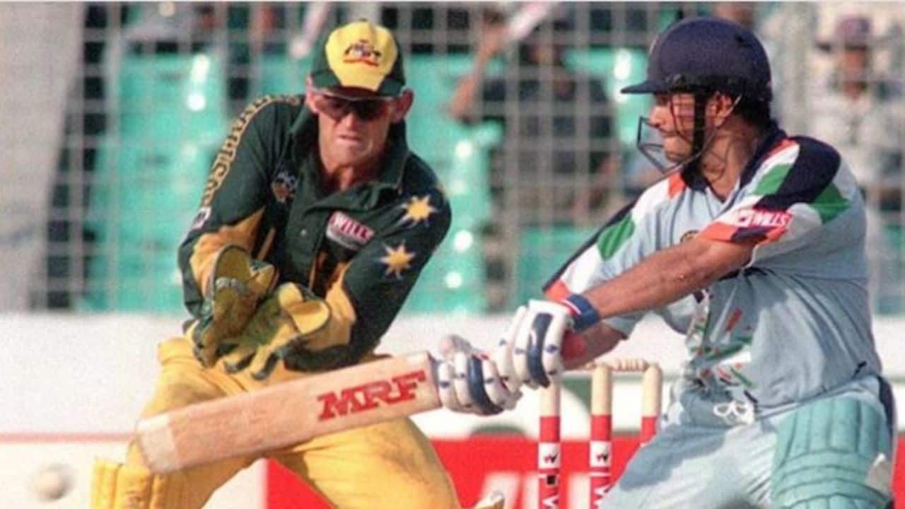 In 1998 he scored 1,894 runs, the record for the highest number of runs scored by any player in a single calendar year for One-Day Internationals. He is the first male cricketer to score a double-century in one-day cricket. (Image: AFP)