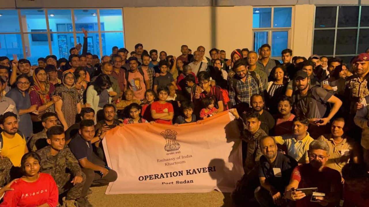 Earlier, on April 26, the Ministry of External Affairs tweeted that 121 passengers left by the IAF C-130J aircraft. However, the MoS MEA later tweeted saying 148 Indian were evacuated in the second batch. (Image: Twitter @MEAIndia)