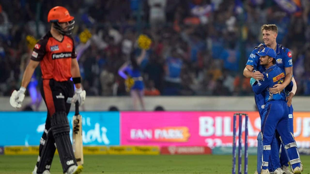 Tata Ipl 2023 Mumbai Beats Hyderabad In Third Straight Win Of The Season 