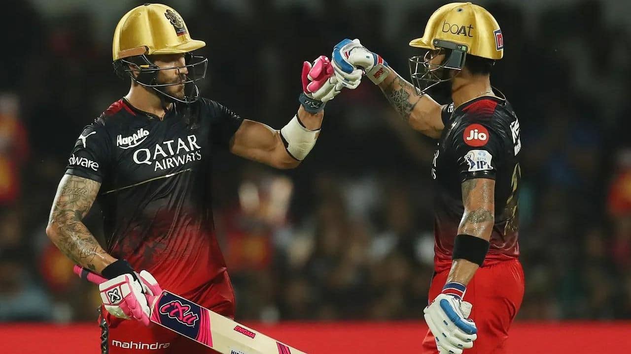 Chasing 172 for victory, Kohli (82 not out) and Du Plessis (73) put on a 148-run opening stand as Bangalore romped home in 16.2 overs in front of a raucous home crowd. The pair bossed the chase from the start with some assured strokemaking and regular boundaries to open this season's Indian Premier League campaign in style. (Image: IPL T20)