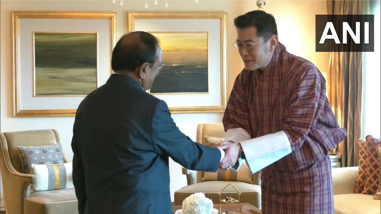 He also met National Security Advisor Ajit Doval earlier on April 4. (Image: ANI)