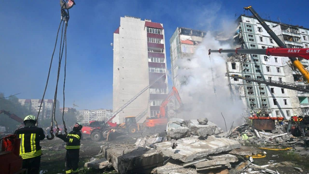 In Pics: Russia Strikes Ukraine With Missiles And Drones, Killing At ...