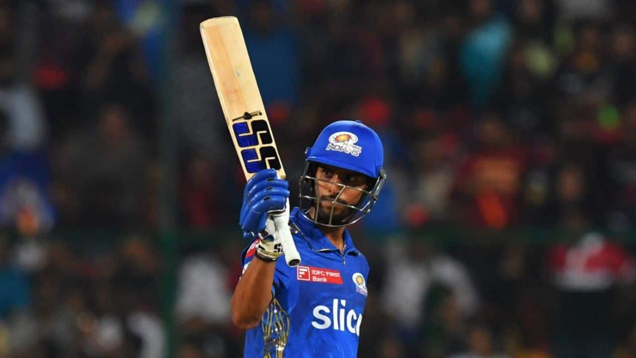 Varma, a 20-year-old uncapped India batsman, took charge after an early collapse when Mumbai lost their top three including Green (5) and skipper Rohit Sharma (1) inside six overs after being invited to bat first. (Image: AFP)