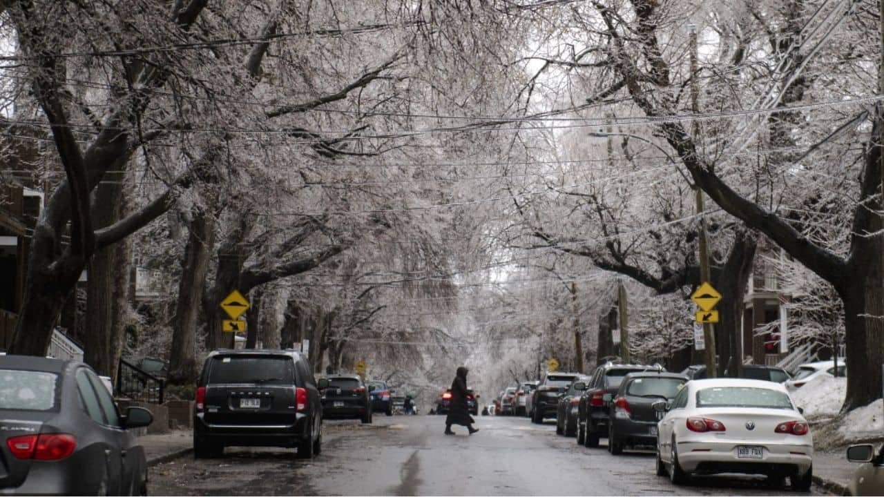 Freezing rain in Canada leaves more than a million without power