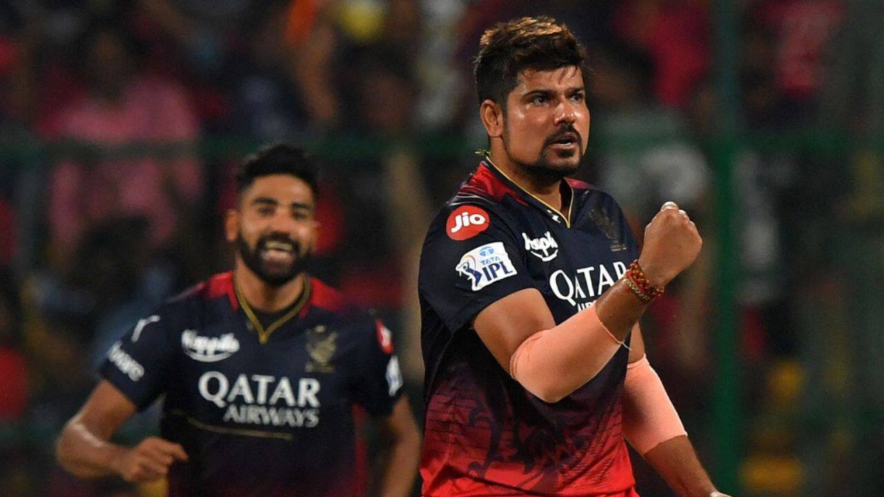Impact player Karn Sharma broke the partnership as he sent back Stoinis but Bangalore had a new nemesis in Pooran. (Image: AFP)