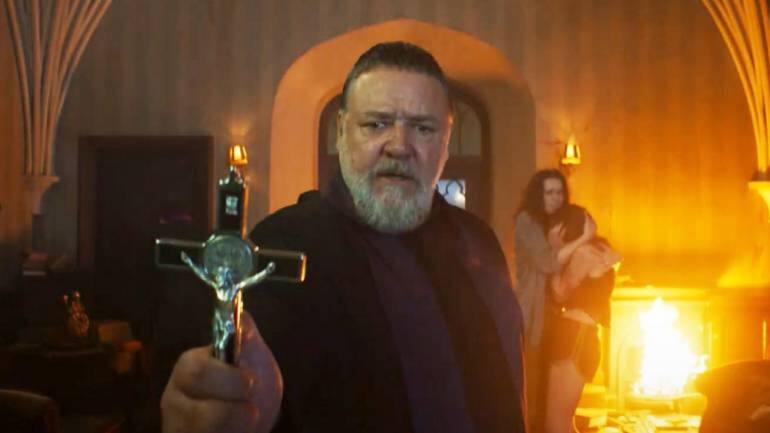A scene from Russel Crowe's The Pope's Exorcist