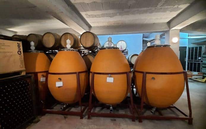 Amphorae, used for wine-making, in Ibiza, Spain. (Photo: Anita Rao Kashi)