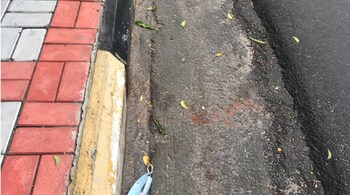 Other passengers monitored the man as he sought a scrap of cloth and eventually cleaned up the splatter. (Representational image credit: @sanjayborra/Twitter)