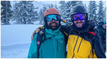 Francis Zuber and Ian Steger after the rescue. (Image: @ian.steger/Instagram)