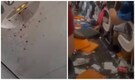 Frightening moment from turbulence-hit Portugal-bound plane, food and drinks thrown everywhere. Video