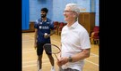 Tim Cook meets Saina Nehwal, learns how Apple Watch helps athletes. Watch