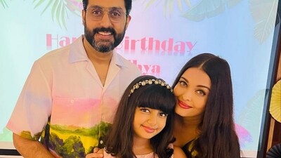 Aishwarya Rai and Abhishek Bachchan share a daughter Aaradhya