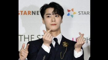 K-pop star Moonbin