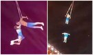 Chinese acrobat falls to death on camera after stunt with husband goes wrong